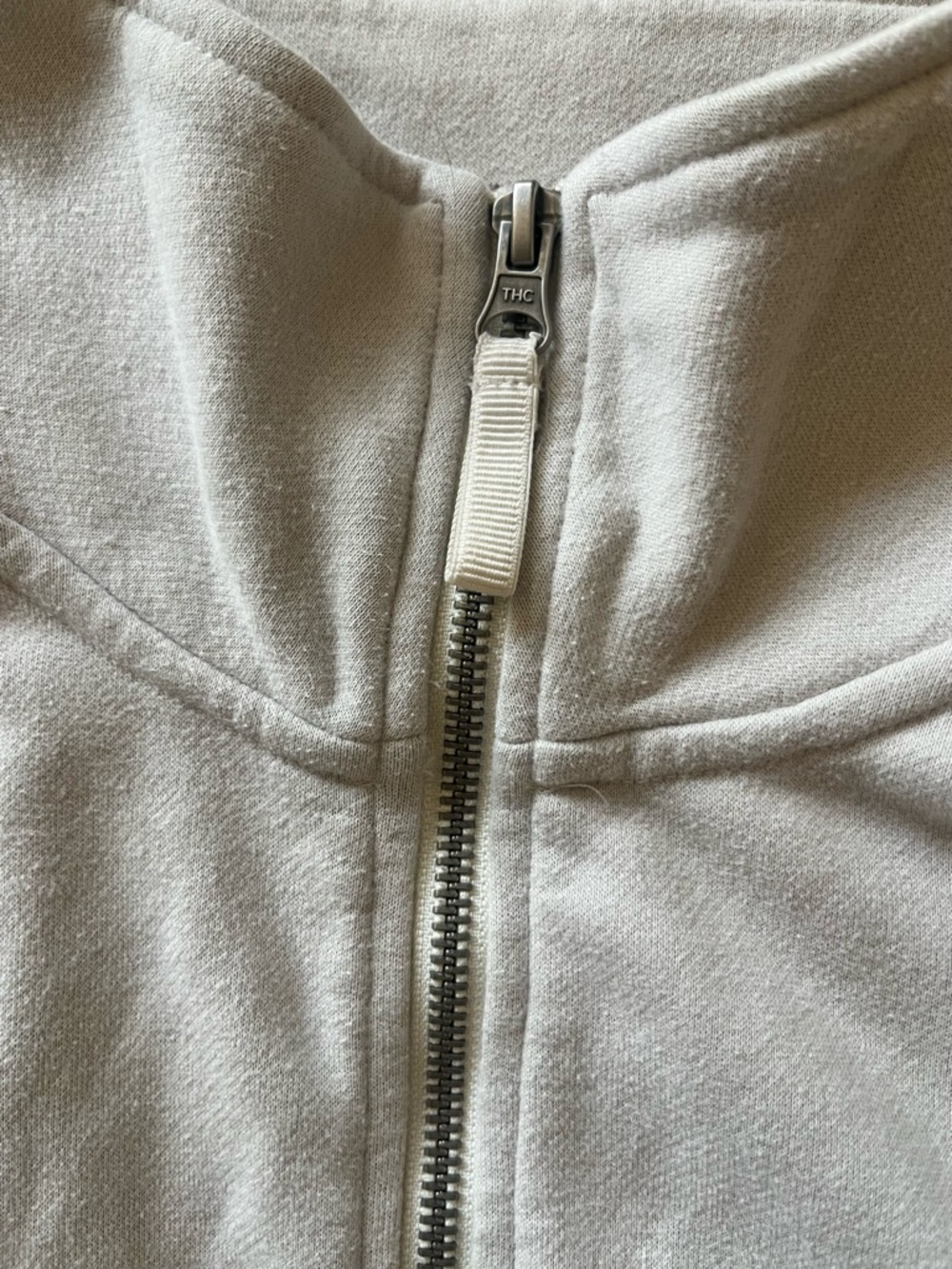 Vuori Light Taupe Half-Zip Pullover - Picture 6 of 7